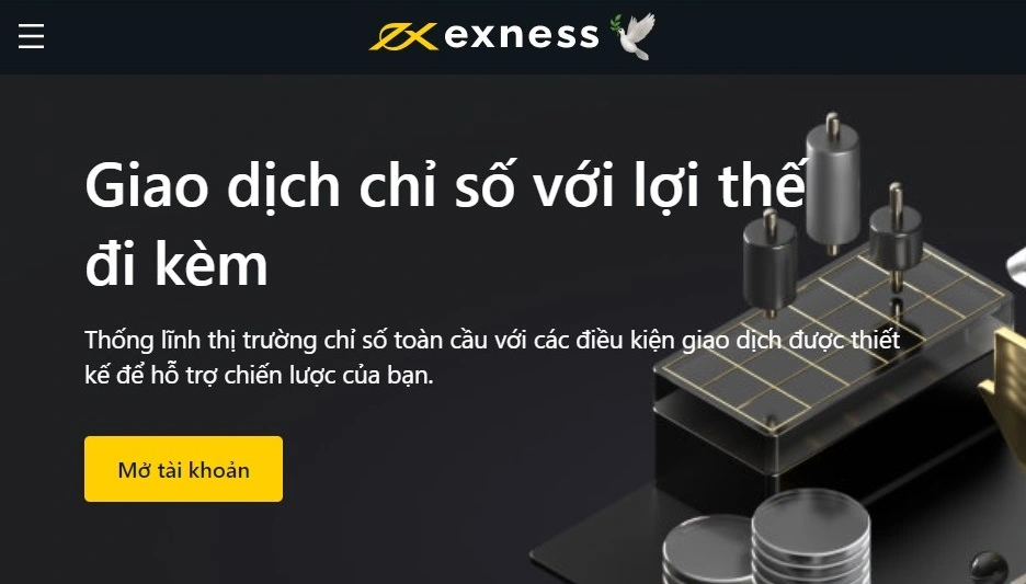 Giao dịch chỉ số Exness